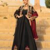 Zainab Chhottani Black Formal Shamose Silk Maxi Replica