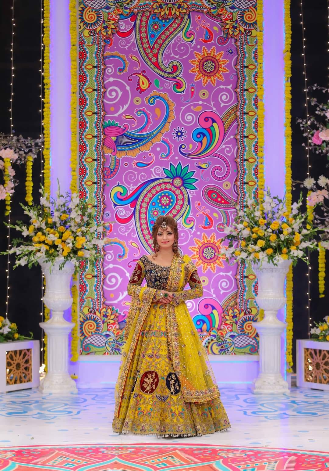 Kashees Yellow Bridal Collection Replica