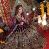 Kashees Black Bridal Collection Net Replica