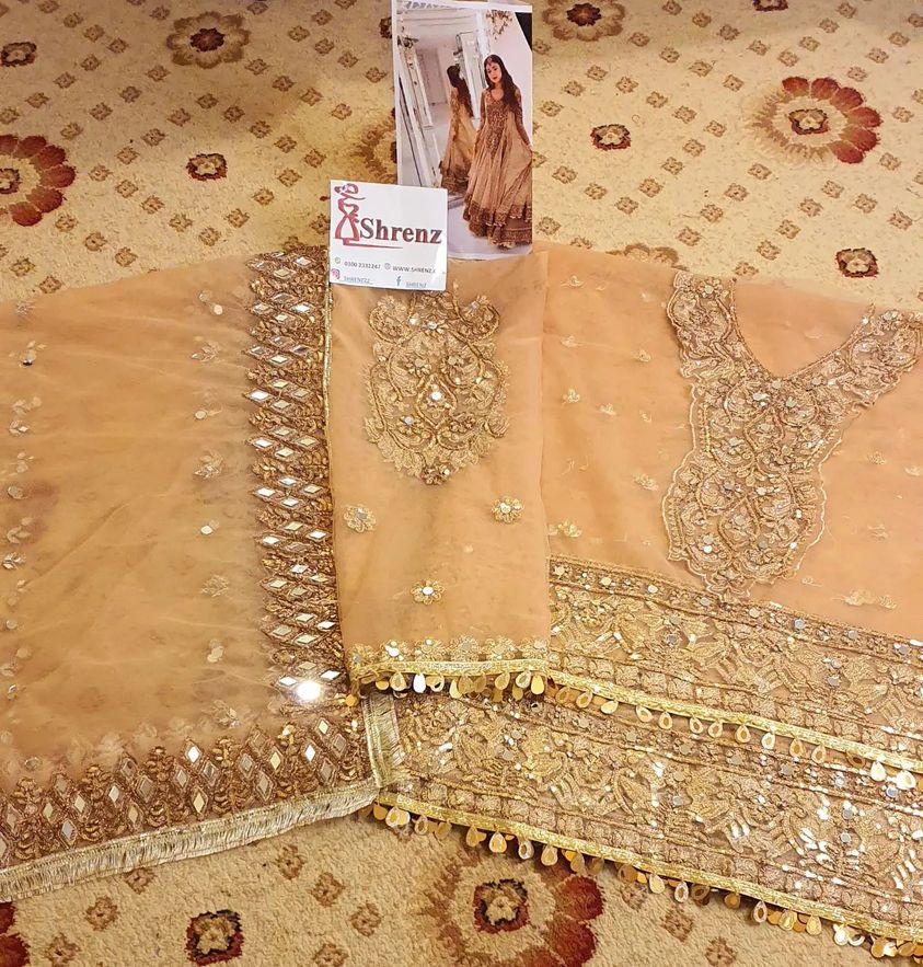 Kashees Skin Bridal Collection Net Replica