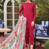 Maria B Red Luxury Lawn Collection Replica