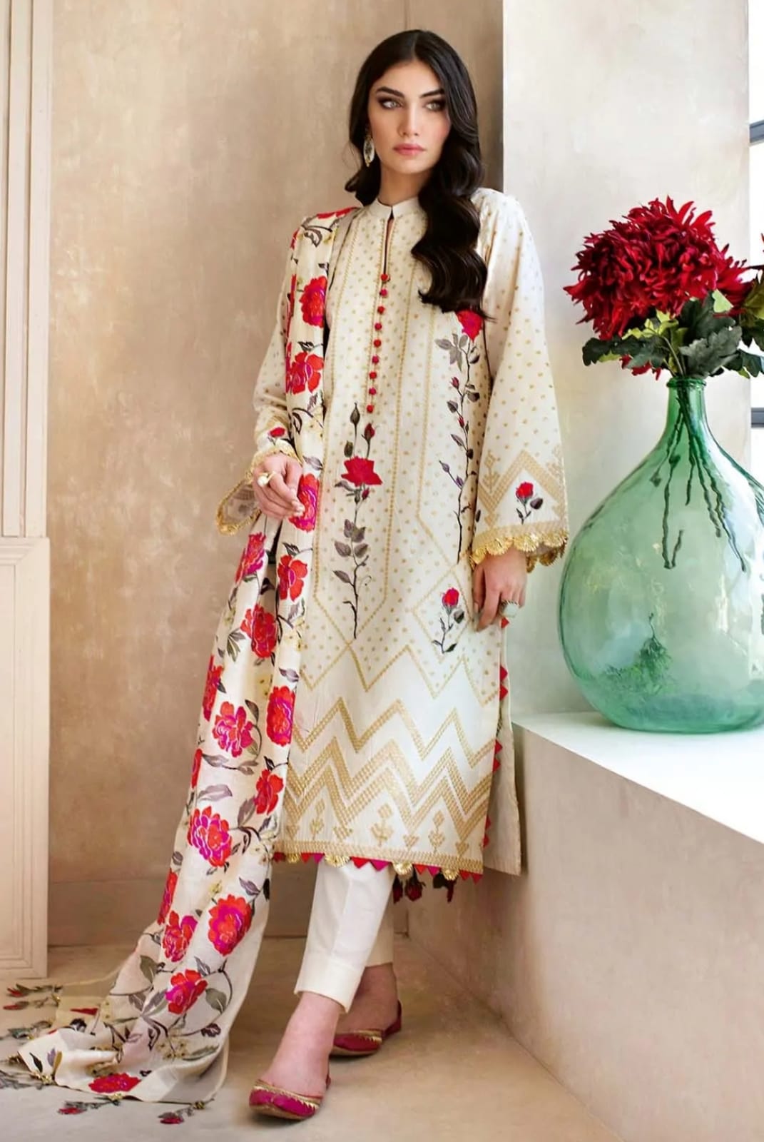 Gul Ahmed Skin Luxury Lawn Collection Replica