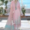 Alif Pink Luxury Lawn Collection Replica