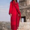 Zainab Chottani Red Formal Cotton Replica