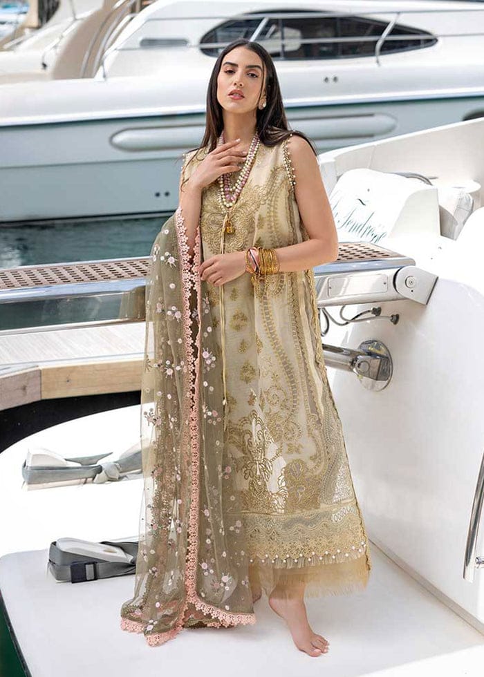 Sobia Nazir Brown Luxury Lawn Collection Replica