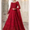 Maria B Red Bridal Collection Net Replica