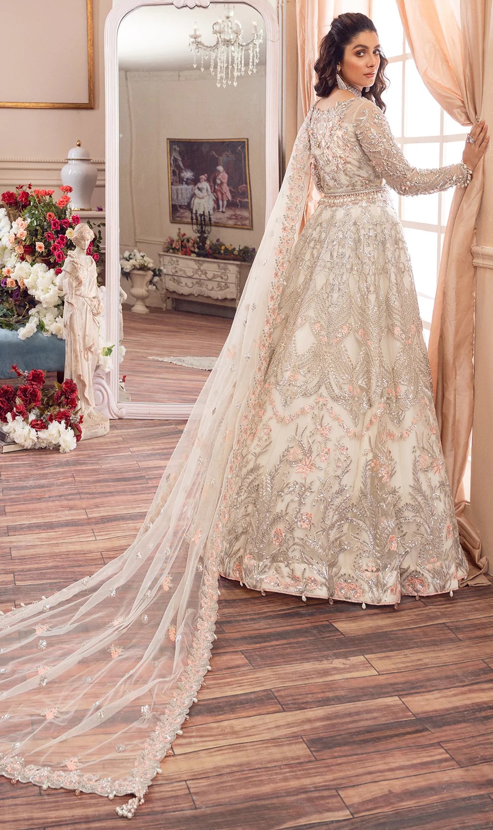 Anaya Exclusive Skin Bridal Collection Net Replica