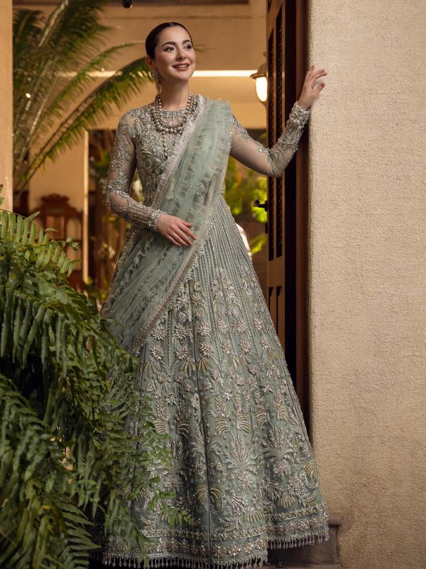 Crimson Bridal Collection Net Maxi Replica