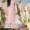 Mushq Pink Luxury Lawn Collection Replica