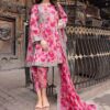 Charizma Pink Swiss Luxury Lawn Collection Replica