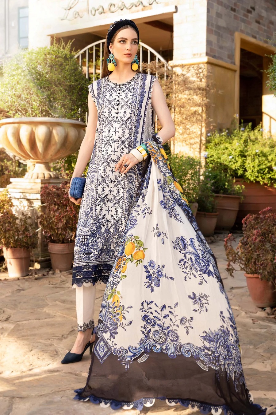 Maria B Embroidered Luxury Lawn Collection Replica