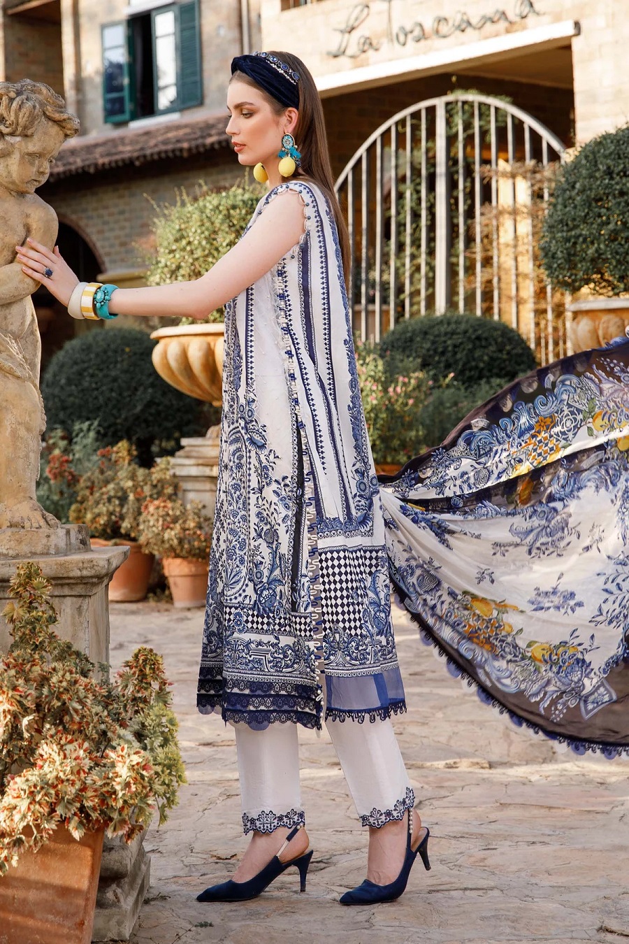 Maria B Embroidered Luxury Lawn Collection Replica