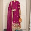 Maria B Shocking Pink Luxury Lawn Collection Replica