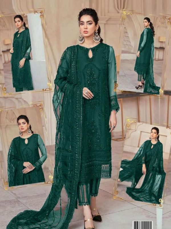 Mushq Opium Green Formal Collection Net Replica