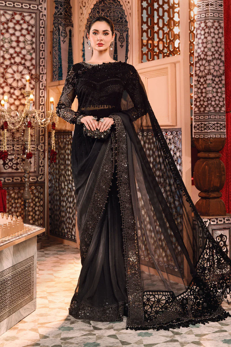 Best Pakistani Saree Designs For Bridals In 2024-2025 | FashionEven