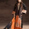 Ammara Khan Black Silk Formal Collection Replica