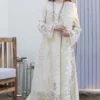 Qalamkar Off-White Luxury Lawn Collection Replica