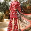 Maria B Mprint Red White Printed Lawn Collection Replica