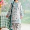 Afrozeh Pink Printed Lawn Collection Replica