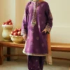 Zara Shahjahan Purple Luxury Lawn Collection Replica