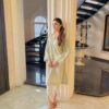 Shrenz Green Luxury Lawn Collection Replica