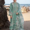 Saira Shakira Pistachio Luxury Lawn Collection Replica