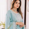 Asim Jofa Blue Formal Collection Chiffon Replica