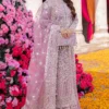 Kanwal Malik Pink Formal Net Collection Replica