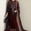 Jazmin Maroon Formal Collection Velvet Replica