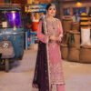 Asim Jofa Pink Formal Chiffon Collection Replica