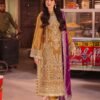 Asim Jofa Yellow Formal Chiffon Collection Replica