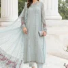 Maria B Seagreen Formal Collection Chiffon Replica