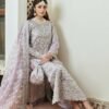 Kanwal Malik Purple Formal Net Collection Replica