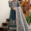 Eleshia Zinc Blue Formal Collection Chiffon Replica