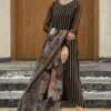 Lulusar Black Formal Collection Chiffon Replica