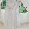 Maya Ali Grey Formal Collection Chiffon Replica