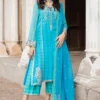 Charizma Blue Formal Collection Khaadi Net Replica