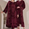 Baroque Maroon Formal Collection Velvet Replica