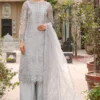 Maryam's Grey Formal Collection Organza Replica