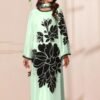 Nomi Ansari Pistachio Formal Collection Silk Replica