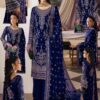 Gulaal Blue Formal Collection Chiffon Replica