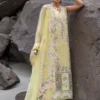 Crimson Yellow Luxury Lawn Collection Replica