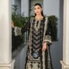 Aneela’s Black Luxury Lawn Collection Collection Replica