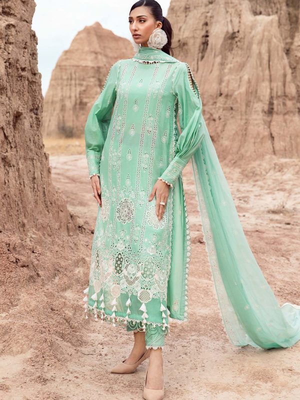 Maria B Green Luxury Lawn Collection Replica