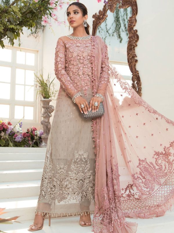 Maria B Tie N Die Exclusive Net Replica