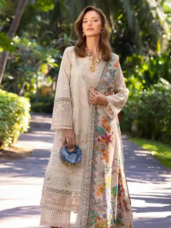 Faiza Saqlain Skin Luxury Lawn Collection Replica