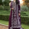 Republic Burgundy Luxury Lawn Collection Replica