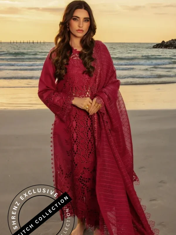 Shrenz 3 Piece Stitched Lawn Pret Collection
