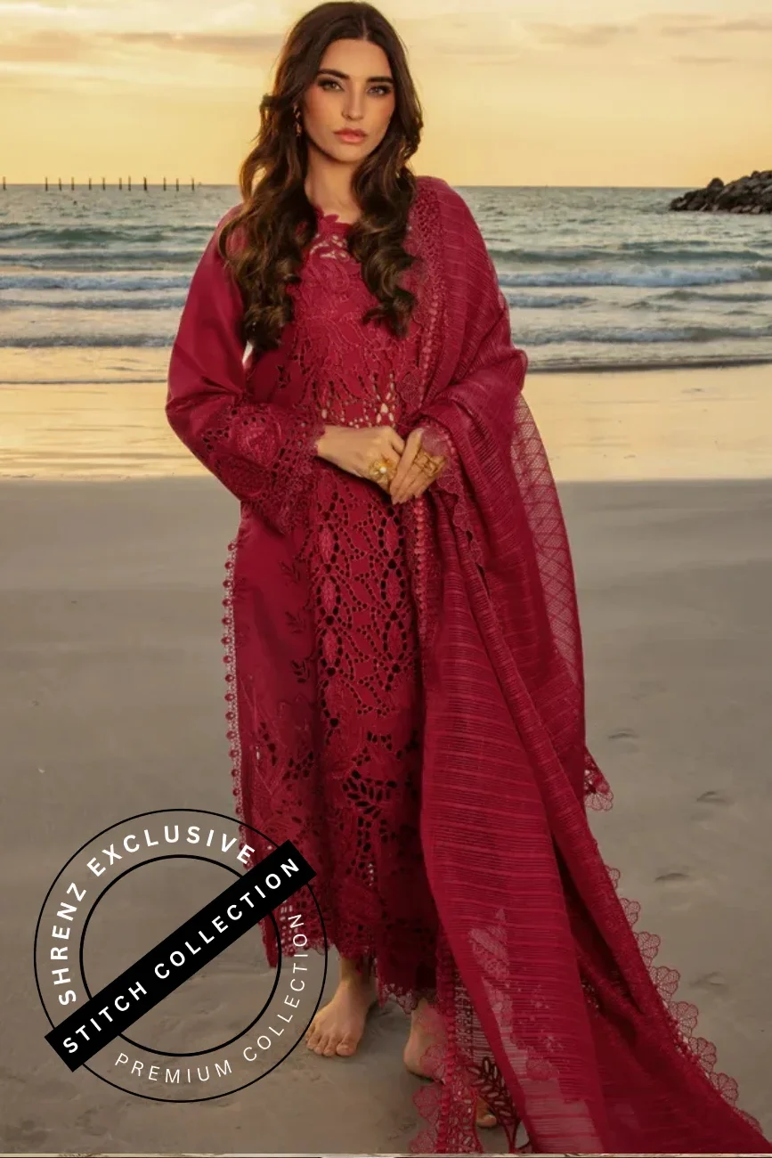 Shrenz 3 Piece Stitched Lawn Pret Collection