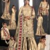 Imrozia Skin Formal Gharara Collection Net Replica